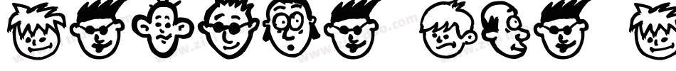 People Are People字体转换